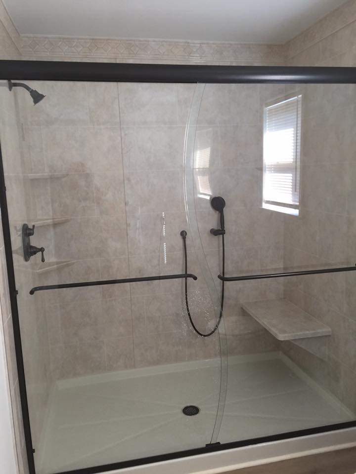 How Much Does It Cost To Install A Walk, Can You Add Shower Doors To A Bathtub