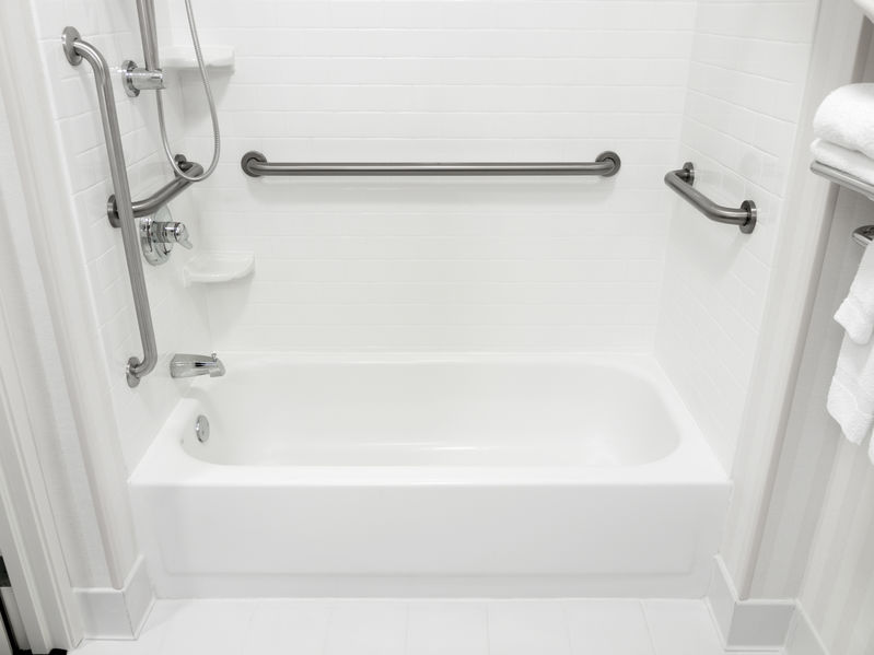 What Design Is Best For Elder Bathroom, Best Bathtub Grab Bars For Seniors